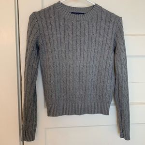 American Apparel Sweaters - American apparel grey cable knit sweater American Apparel Sweaters - American apparel grey cable knit sweater